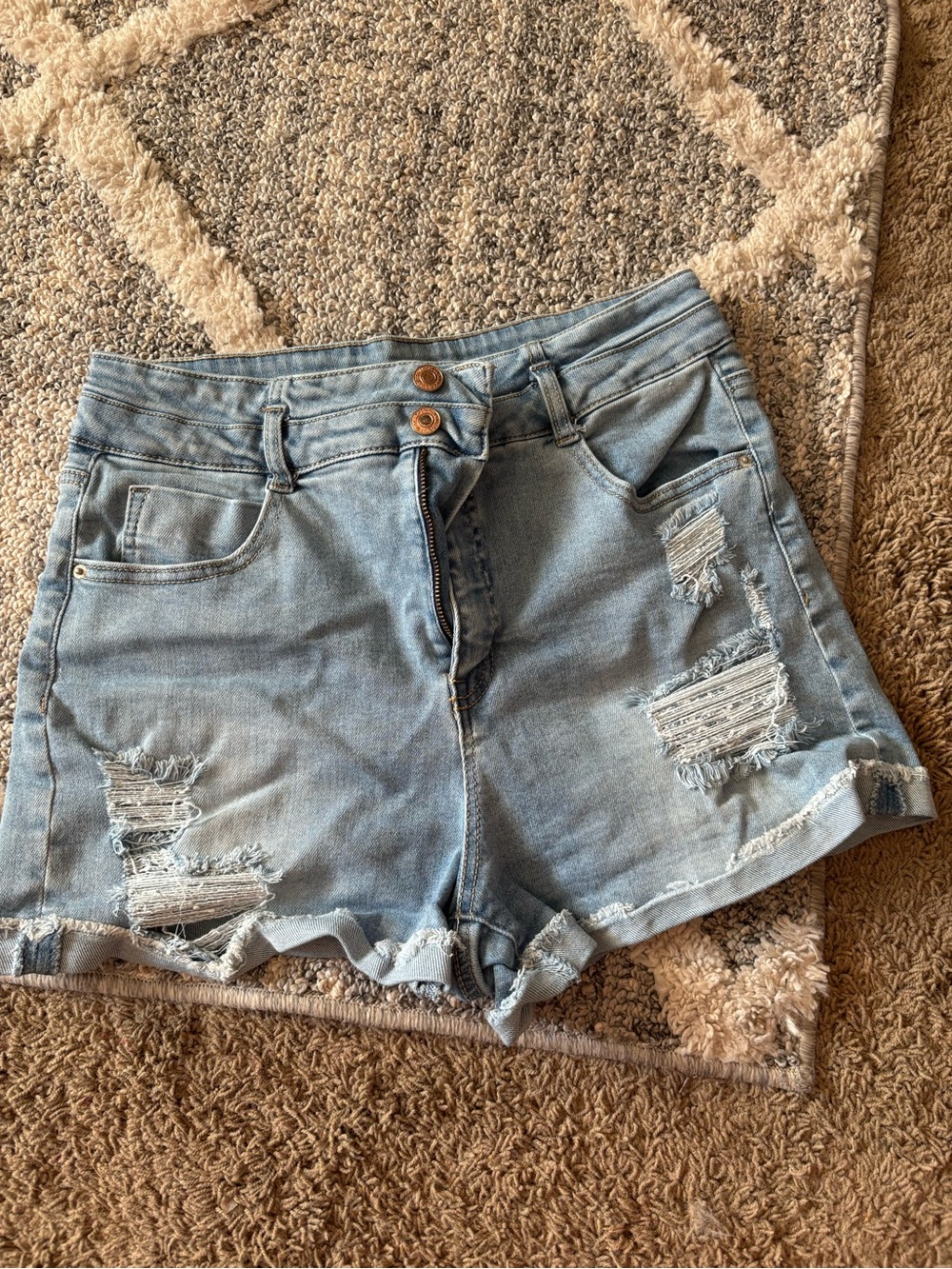 Jean shorts